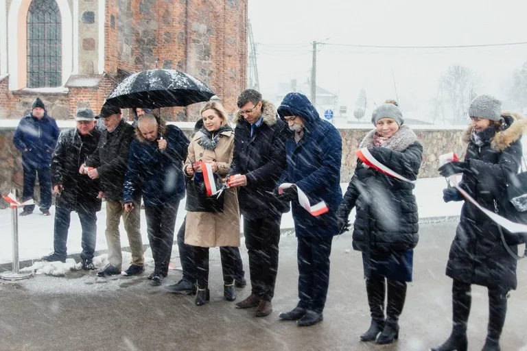 Uroczyste otwarcie drogi powiatowej na odcinku Zaręby Kościelne - Nienałty-Szymany (zdjęcia) 