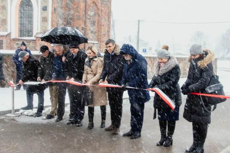 Uroczyste otwarcie drogi powiatowej na odcinku Zaręby Kościelne - Nienałty-Szymany (zdjęcia)
