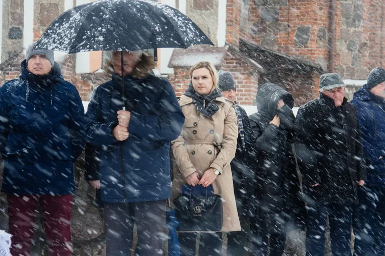 Uroczyste otwarcie drogi powiatowej na odcinku Zaręby Kościelne - Nienałty-Szymany (zdjęcia) 