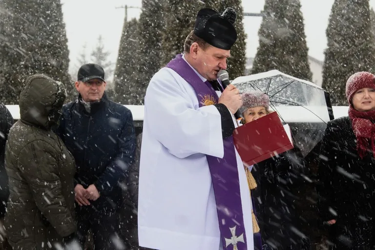 Uroczyste otwarcie drogi powiatowej na odcinku Zaręby Kościelne - Nienałty-Szymany (zdjęcia) 