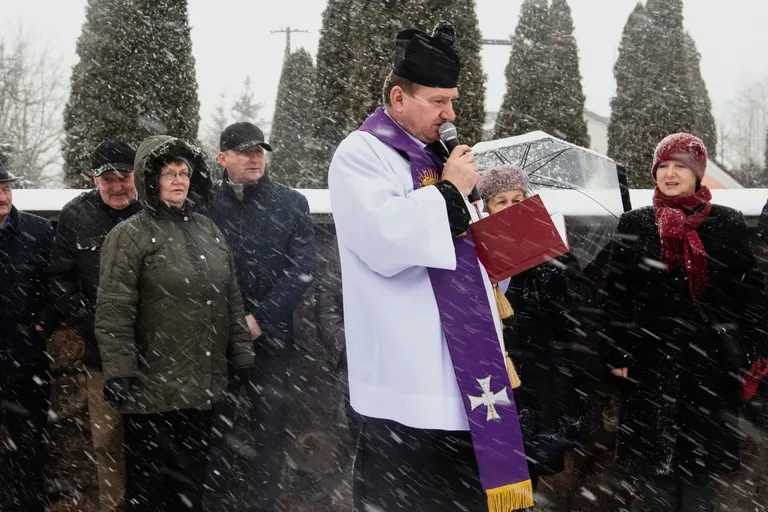 Uroczyste otwarcie drogi powiatowej na odcinku Zaręby Kościelne - Nienałty-Szymany (zdjęcia) 
