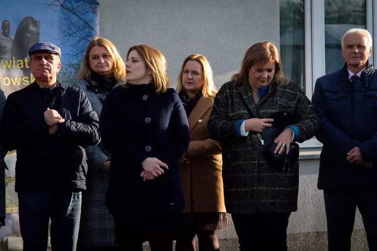 Uroczyste otwarcie drogi powiatowej Brok - Stare Kaczkowo (zdjęcia, wideo)