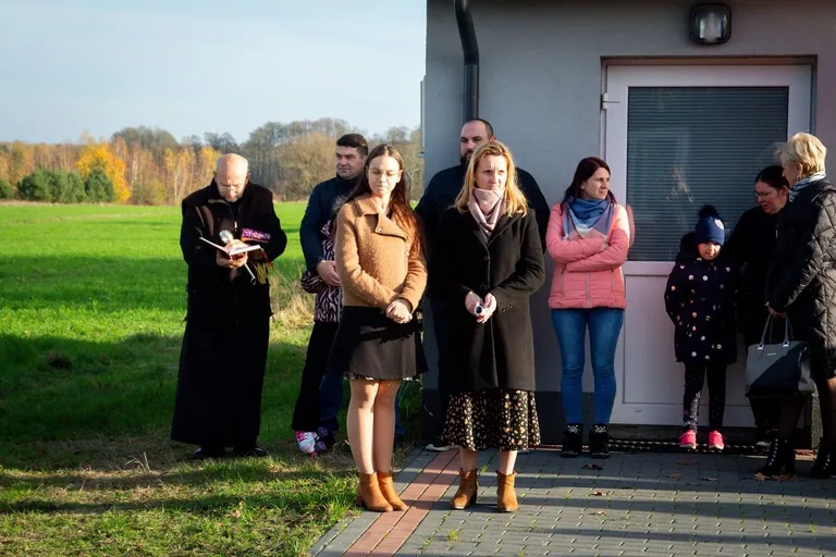 Uroczyste otwarcie drogi powiatowej Brok - Stare Kaczkowo (zdjęcia, wideo)