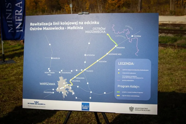 Mieszkańcy Ostrowi Mazowieckiej znów będą mogli pojechać pociągiem (zdjęcia, wideo)