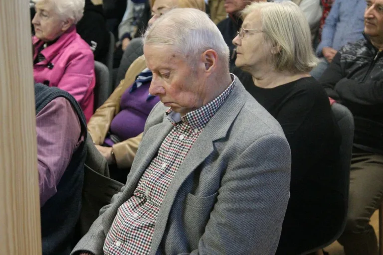 Spotkanie z prof. Adamem Dobrońskim i otwarcie wystawy plenerowej pt. "Śladami Podchorążych" (zdjęcia)