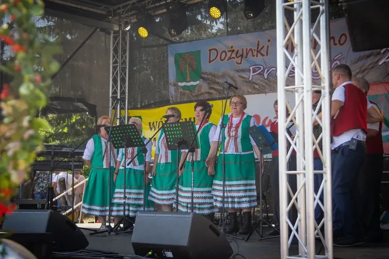 Artyści zaprezentowali swoje utwory na Dożynkach Gminno-Parafialnych w Prostyni (zdjęcia, wideo)