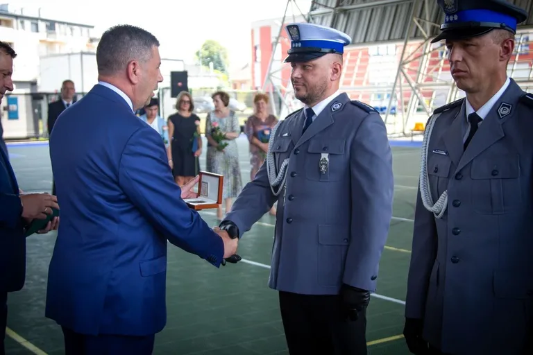 Uroczyste obchody Święta Policji w Ostrowi Mazowieckiej (zdjęcia, wideo) 