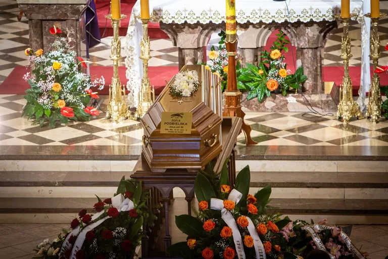 Ostatnia droga śp. Zofii Podbielskiej
