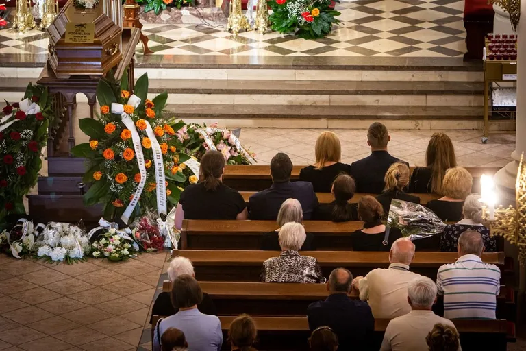 Ostatnia droga śp. Zofii Podbielskiej