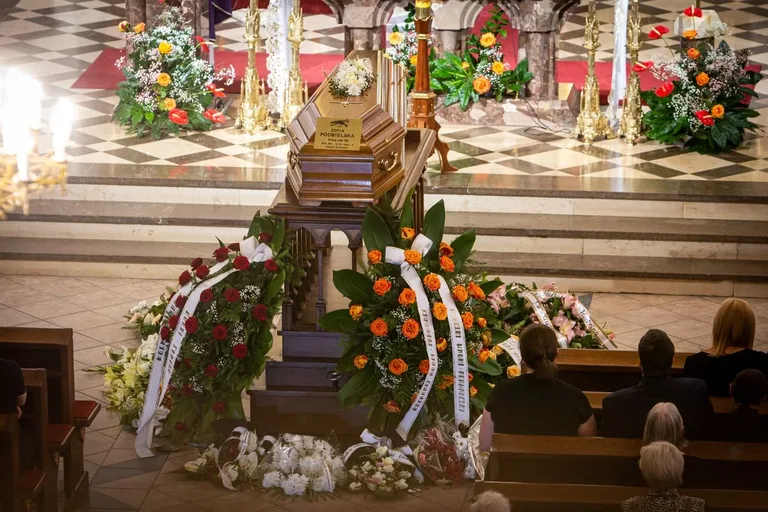Ostatnia droga śp. Zofii Podbielskiej