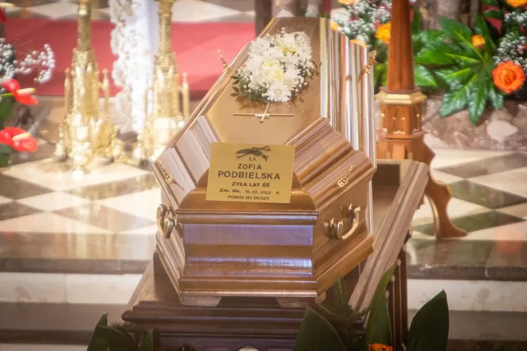 Ostatnia droga śp. Zofii Podbielskiej