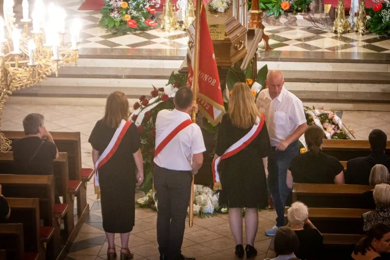 Ostatnia droga śp. Zofii Podbielskiej