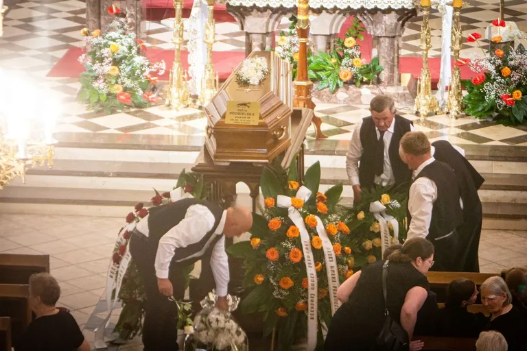Ostatnia droga śp. Zofii Podbielskiej