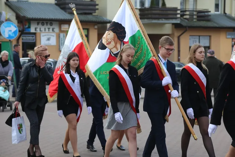 Miejskie obchody Święta Narodowego 3 Maja w Ostrowi Mazowieckiej (zdjęcia)
