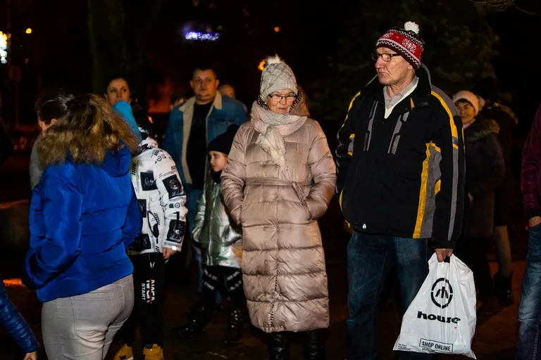 Mieszkańcy Ostrowi Mazowieckiej przywitali Nowy Rok (zdjęcia)