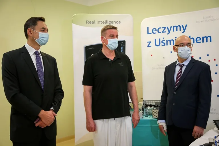Pierwszy w Polsce Robot CORI znajduje się już w ostrowskim szpitalu (zdjęcia)