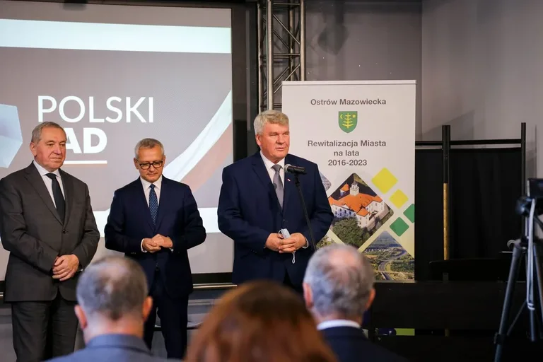 Miasto Ostrów Mazowiecka otrzymało 30 mln. złotych z Rządowego Funduszu Polski Ład (zdjęcia)