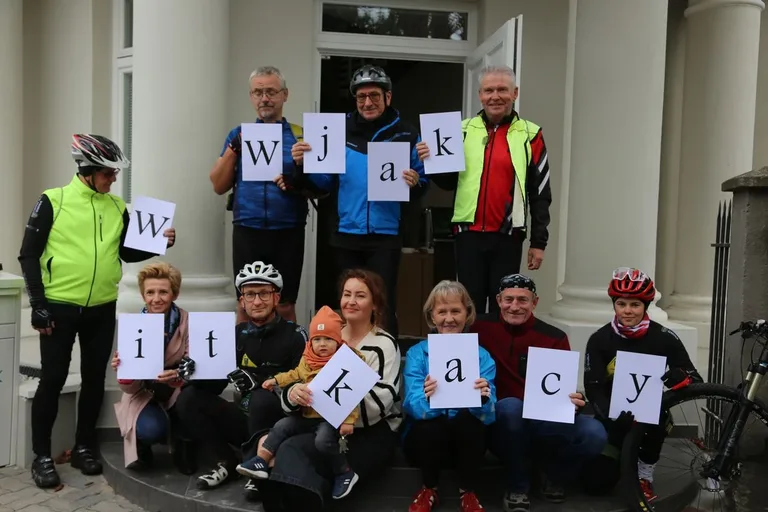 Rajd Rowerowy "W jak Witkacy". Uczestnicy wyruszli w trasę (zdjęcia)
