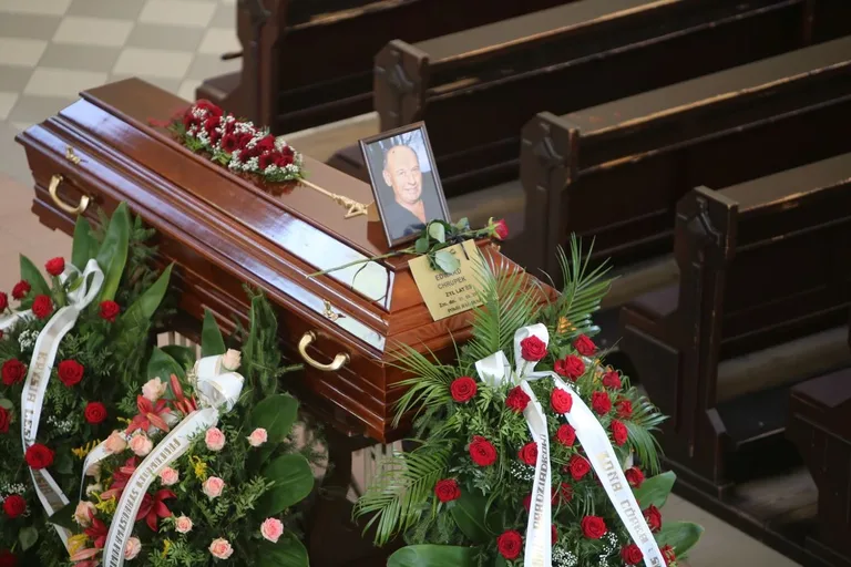 Ostatnia droga śp. Edwarda Chrupka