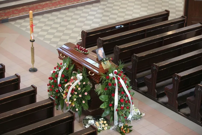 Ostatnia droga śp. Edwarda Chrupka