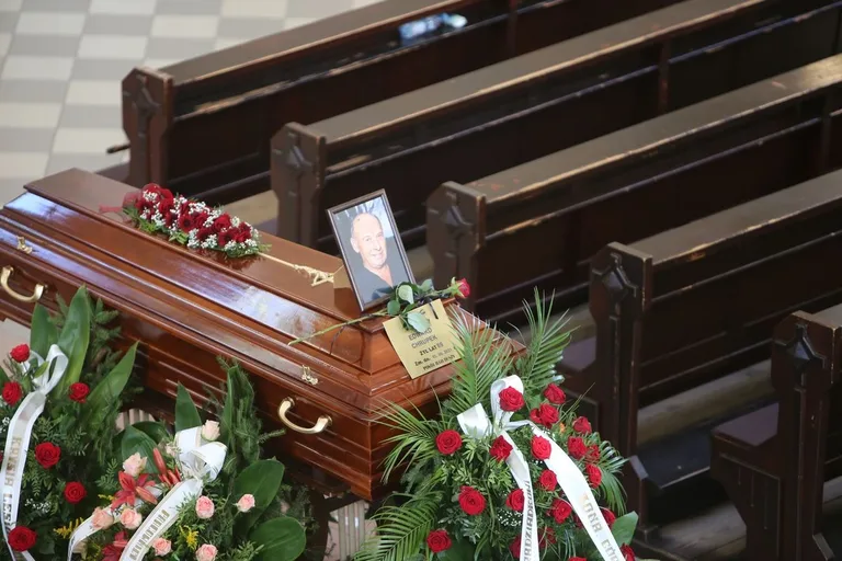 Ostatnia droga śp. Edwarda Chrupka