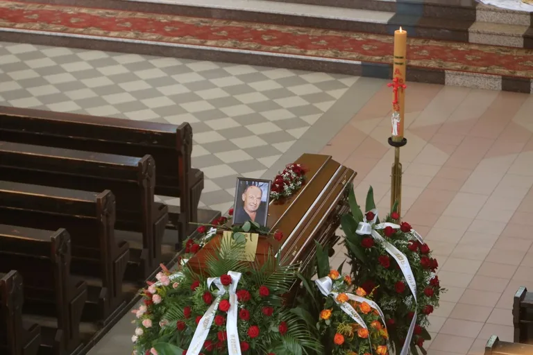 Ostatnia droga śp. Edwarda Chrupka