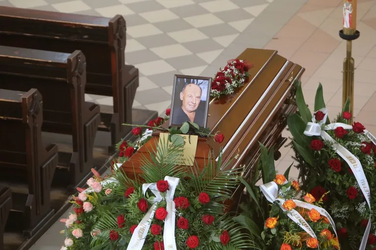 Ostatnia droga śp. Edwarda Chrupka