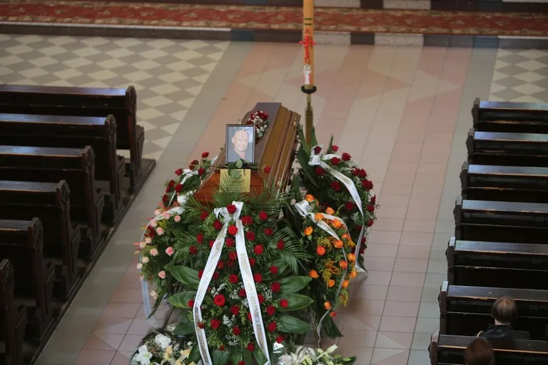 Ostatnia droga śp. Edwarda Chrupka
