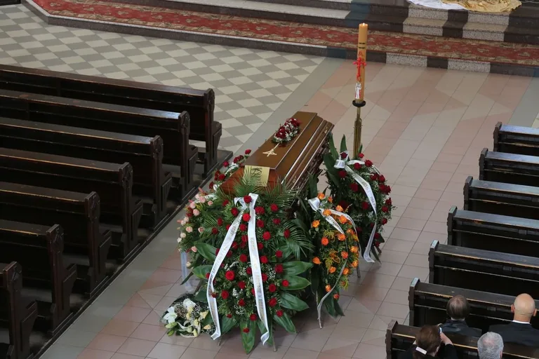 Ostatnia droga śp. Edwarda Chrupka