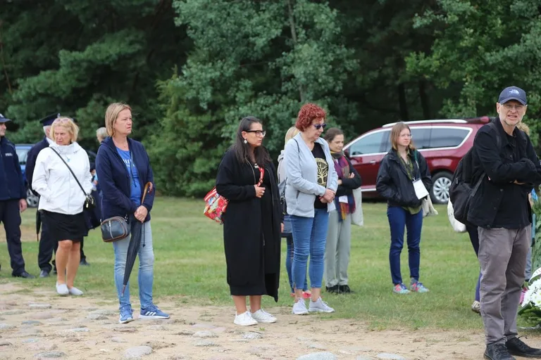 Obchody 78 rocznicy buntu więźniów obozu śmierci Treblinka II 
