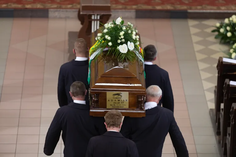 Ostrów Mazowiecka pożegnała Tomasza Adamiaka