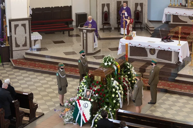 Ostrów Mazowiecka pożegnała Tomasza Adamiaka