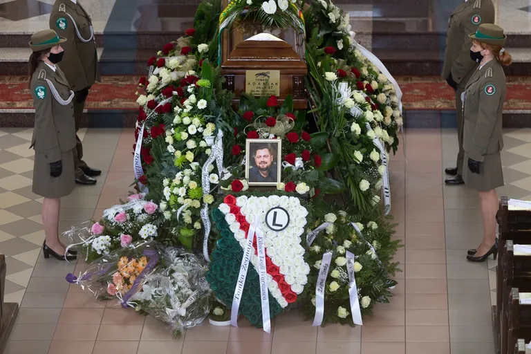 Ostrów Mazowiecka pożegnała Tomasza Adamiaka