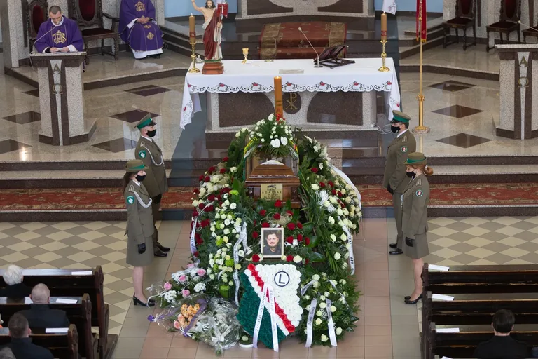Ostrów Mazowiecka pożegnała Tomasza Adamiaka