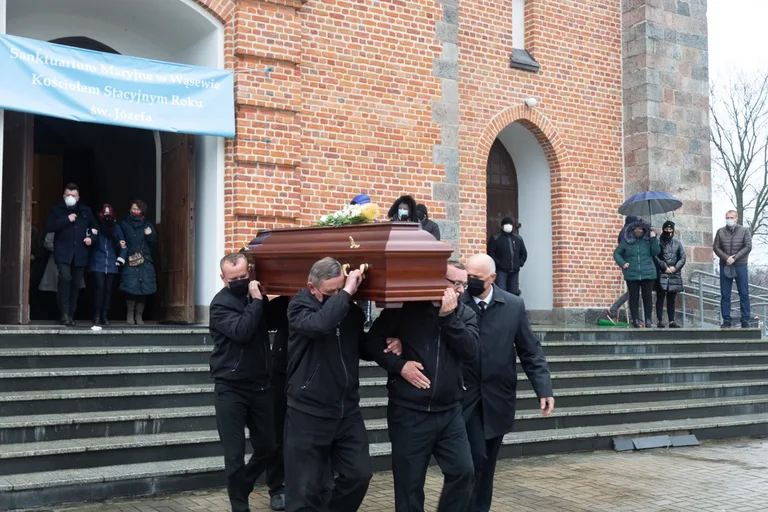 Ceremonia pogrzebowa Witolda Zadrogi (zdjęcia)