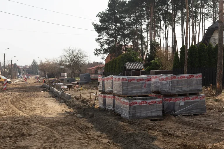Prace przy ciągu ulic Lubiejewska - Prusa trwają (zdjęcia)