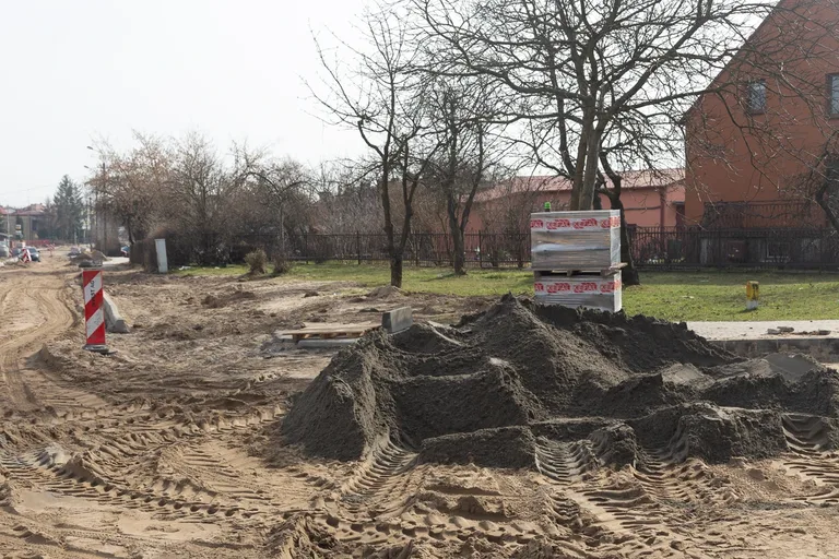 Prace przy ciągu ulic Lubiejewska - Prusa trwają (zdjęcia)