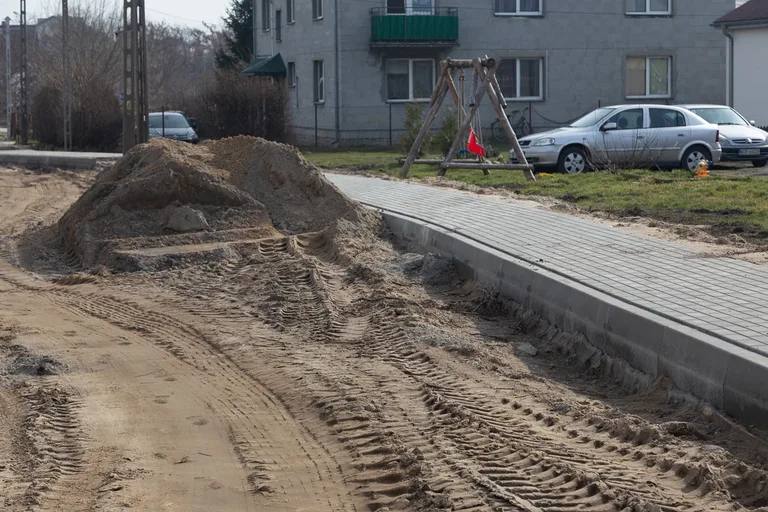 Prace przy ciągu ulic Lubiejewska - Prusa trwają (zdjęcia)