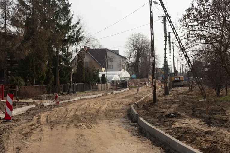 Prace przy ciągu ulic Lubiejewska - Prusa trwają (zdjęcia)