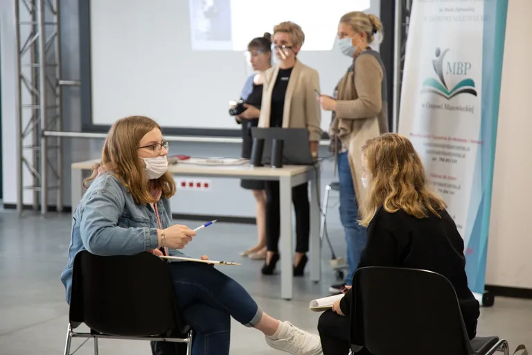 Warsztaty "Wywiad to proste!" (zdjęcia)