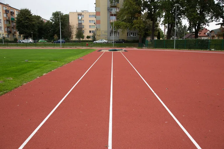 Prace na terenie stadionu miejskiego (zdjęcia)