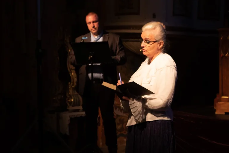Widowisko "U źródeł powołania" w Andrzejewie (zdjęcia, wideo) 