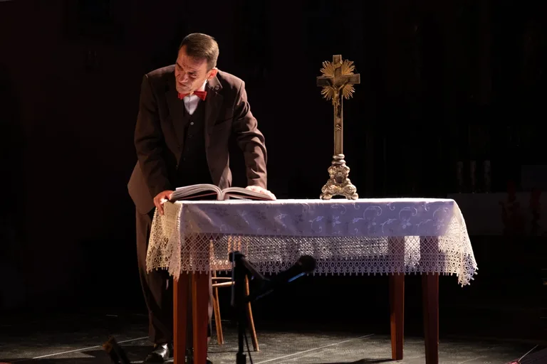 Widowisko "U źródeł powołania" w Andrzejewie (zdjęcia, wideo) 