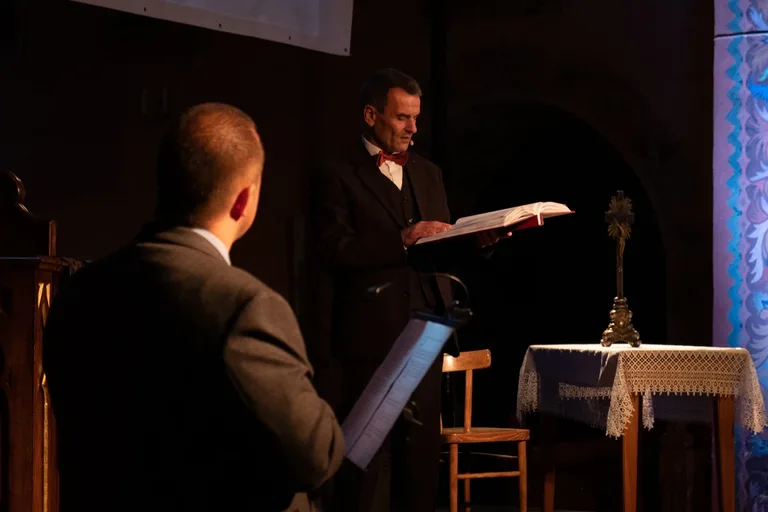 Widowisko "U źródeł powołania" w Andrzejewie (zdjęcia, wideo)