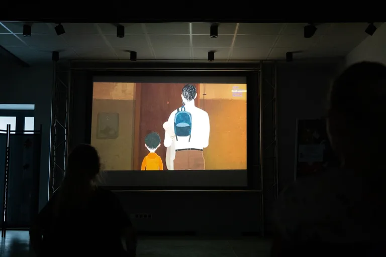 Kino dla dzieci w ramach Nocy Bibliotek (zdjęcia)