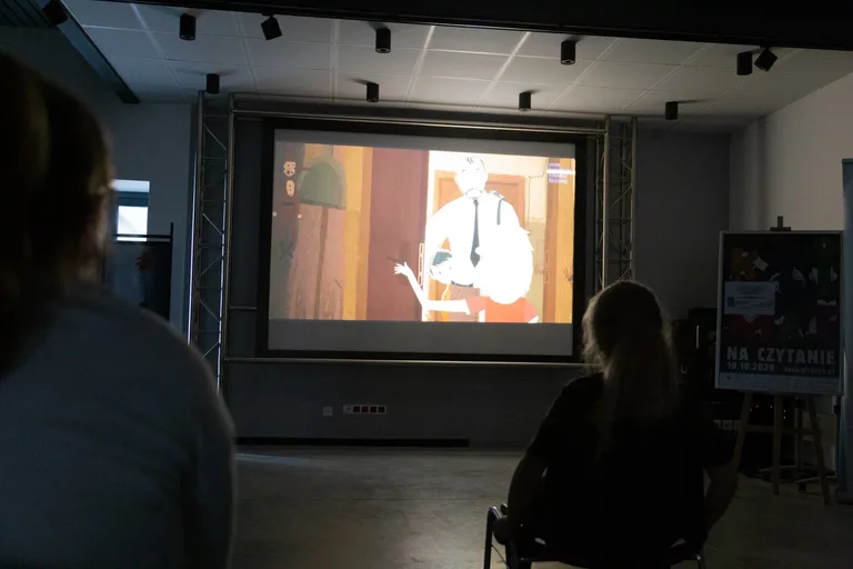Kino dla dzieci w ramach Nocy Bibliotek (zdjęcia)
