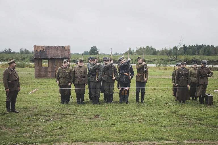 Gmina Brok zorganizowała inscenizację bitwy sprzed 100 lat (zdjęcia)