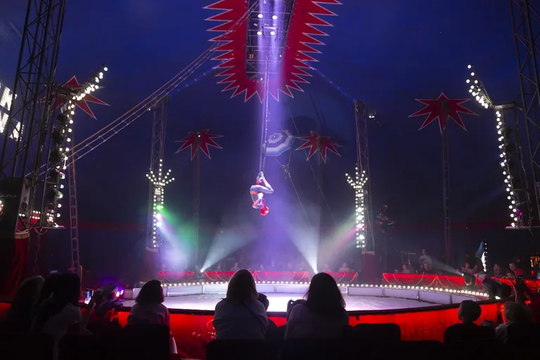 Cyrk Arena w Ostrowi Mazowieckiej (zdjęcia, wideo)