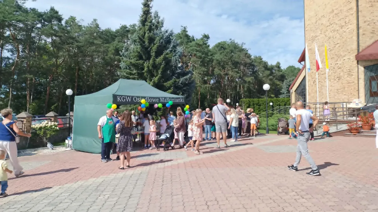 Piknik parafialny w Małkini Górnej. fot. H. Chromińska