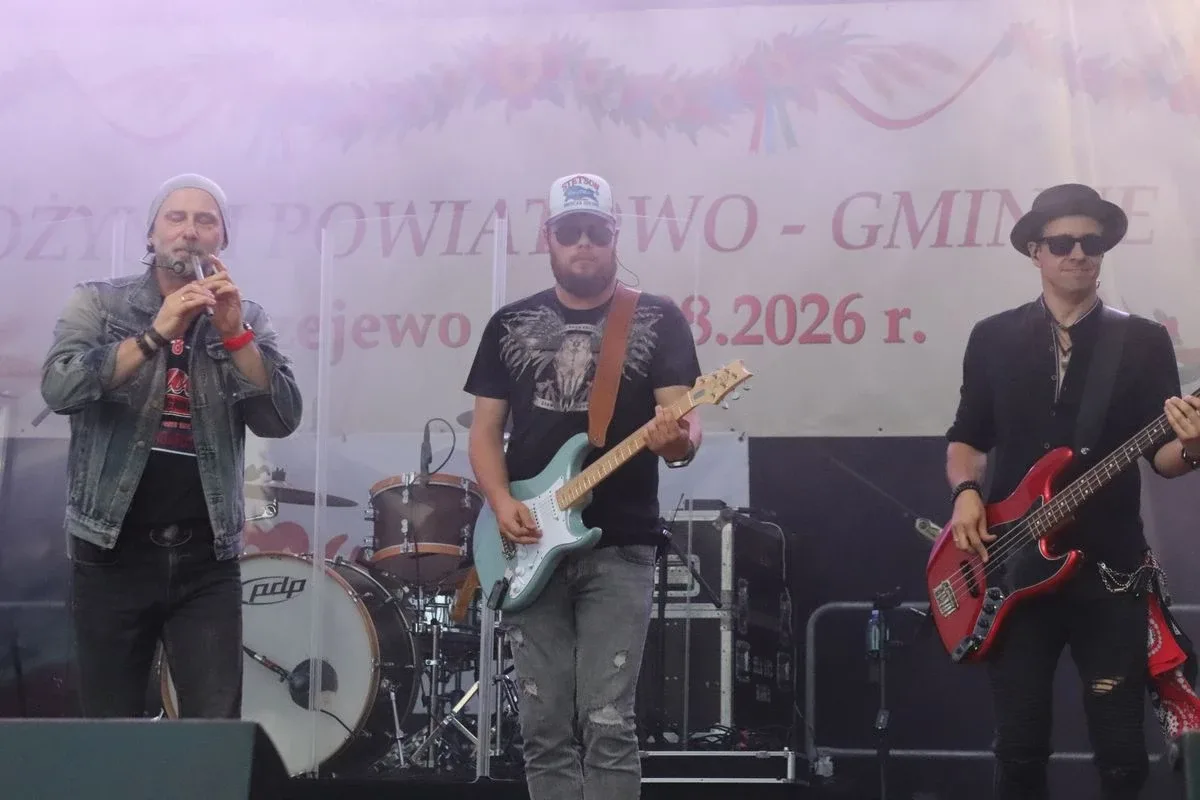 Dożynki Powiatowo-Gminne w Andrzejewie (zdjęcia, wideo)